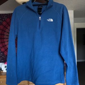 north face half zip up